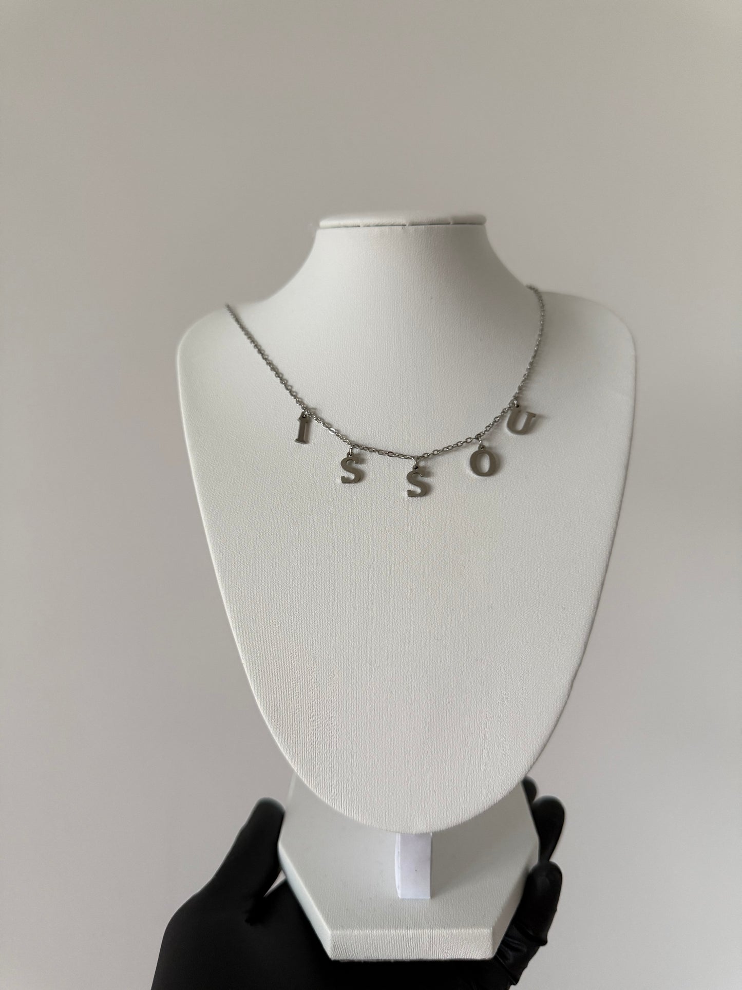 Collier SANS STRASS personnalisable