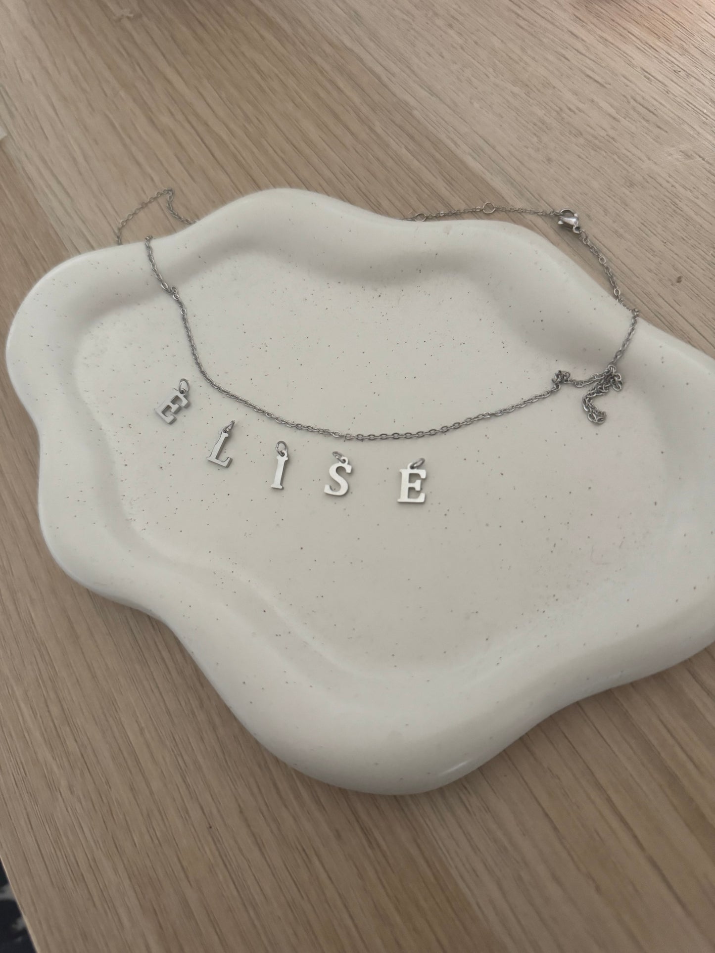 Collier SANS STRASS personnalisable